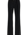 Rotate elegant pink recycled polyester women's trousers