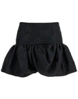 Rotate jacquard mini skirt