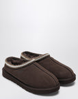 UGG Tasman cocoa-coloured eather slip-ons