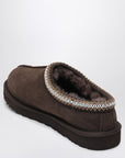 UGG Tasman cocoa-coloured eather slip-ons
