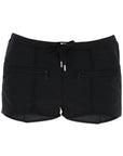 Courreges "jersey interlock mini shorts