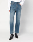 Victoria Beckham Bearnie jeans in faded blue
