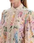 Zimmermann halliday lace-trimmed shirt