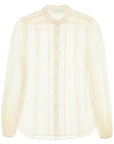 Zimmermann halliday lace-trimmed shirt