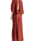 Zimmermann maxi dress eden with cape sleeves