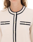 Tory Burch kendra merino wool cardigan