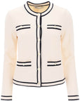 Tory Burch kendra merino wool cardigan