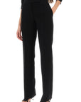 Tory Burch straight leg pants in crepe cady