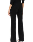 Tory Burch straight leg pants in crepe cady