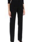 Tory Burch straight leg pants in crepe cady