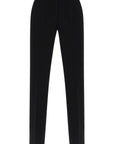 Tory Burch straight leg pants in crepe cady