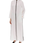 Tory Burch long linen caftan dress