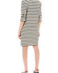 Tory Burch "striped cotton dress with eight