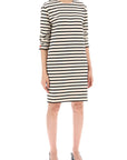 Tory Burch "striped cotton dress with eight