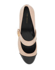 Tory Burch "mary jane with contrasting toe cap"