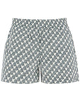 Tory Burch printed poplin shorts for