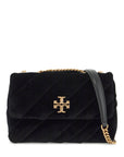 Tory Burch small kira velvet shoulder bag.