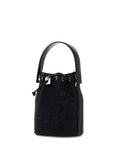 Tory Burch monogram t bucket bag with rhinest