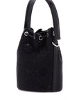 Tory Burch monogram t bucket bag with rhinest