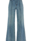 Zimmermann wide leg jeans illustration design product