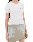 Vivienne Westwood bea short-sleeve sweater with orb embroidery