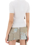 Vivienne Westwood bea short-sleeve sweater with orb embroidery