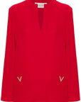 Valentino Shirts Red