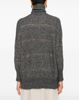 Brunello Cucinelli Sweaters Grey