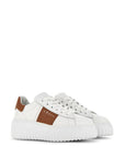 HOGAN PRE Sneakers Leather Brown