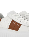 HOGAN PRE Sneakers Leather Brown