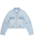 GANNI Coats Clear Blue