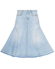 GANNI Skirts Clear Blue