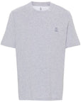 Brunello Cucinelli T-shirts and Polos Grey