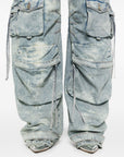 The Attico Jeans Clear Blue