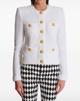 Balmain Jackets White