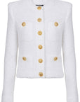 Balmain Jackets White