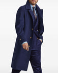 Brunello Cucinelli Coats Blue