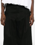 WHITE SAND Trousers Black