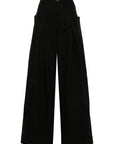 WHITE SAND Trousers Black