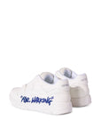 Off White Sneakers Clear Blue