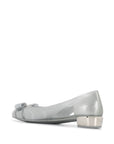 Ferragamo With Heel Silver