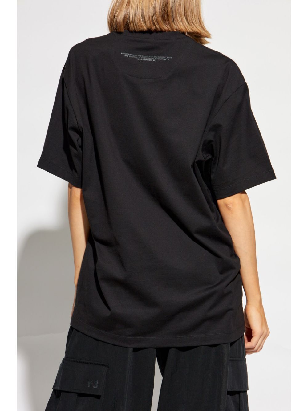 Y-3 T-shirts and Polos Black