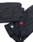 Kiton Gloves Blue