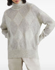 Brunello Cucinelli Sweaters Grey