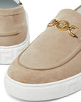 Versace Flat shoes Beige