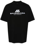 Balenciaga T-shirts and Polos Black