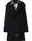 Burberry Coats Black