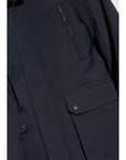 EMPORIO ARMANI CAPSULE Coats Blue