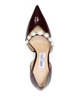 Jimmy Choo With Heel Bordeaux