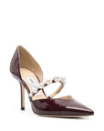 Jimmy Choo With Heel Bordeaux